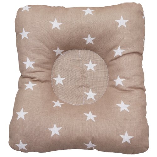 фото Подушка для кормления и сна amarobaby baby joy звездочка кофе