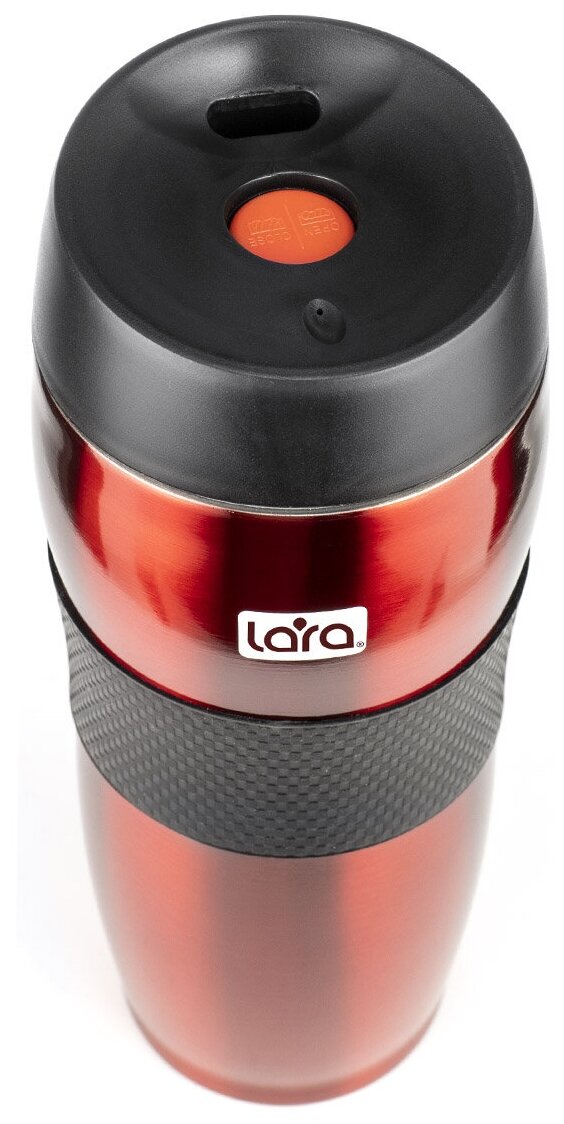 Термокружка Lara LR04-23 Red 0,45 л - фотография № 6