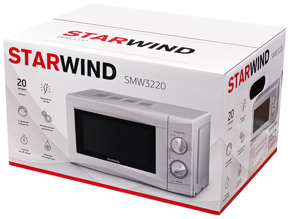 Микроволновая печь Starwind SMW3220 - фотография № 7