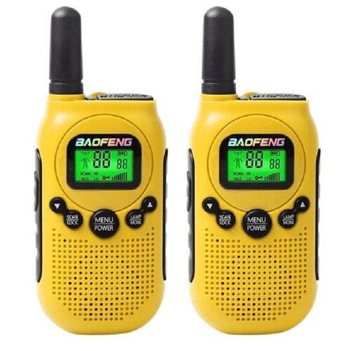 Рация Baofeng BF-T6 комплект 2 шт Желтый BF-T6 2 шт 262700₽