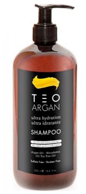 Teotema шампунь Teo Argan с аргановым маслом, 500 мл