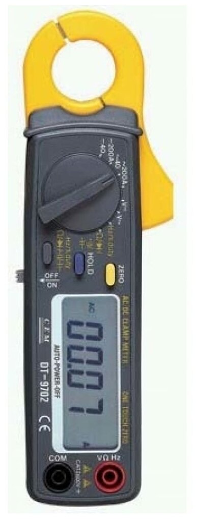 Клещи токовые CEM DT-9702 для измерения пост./перем. тока