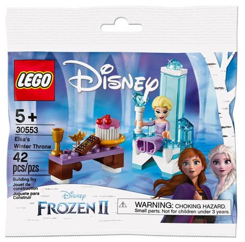 Конструктор LEGO Disney Princess 30553 Зимний трон Эльзы, 42 дет.
