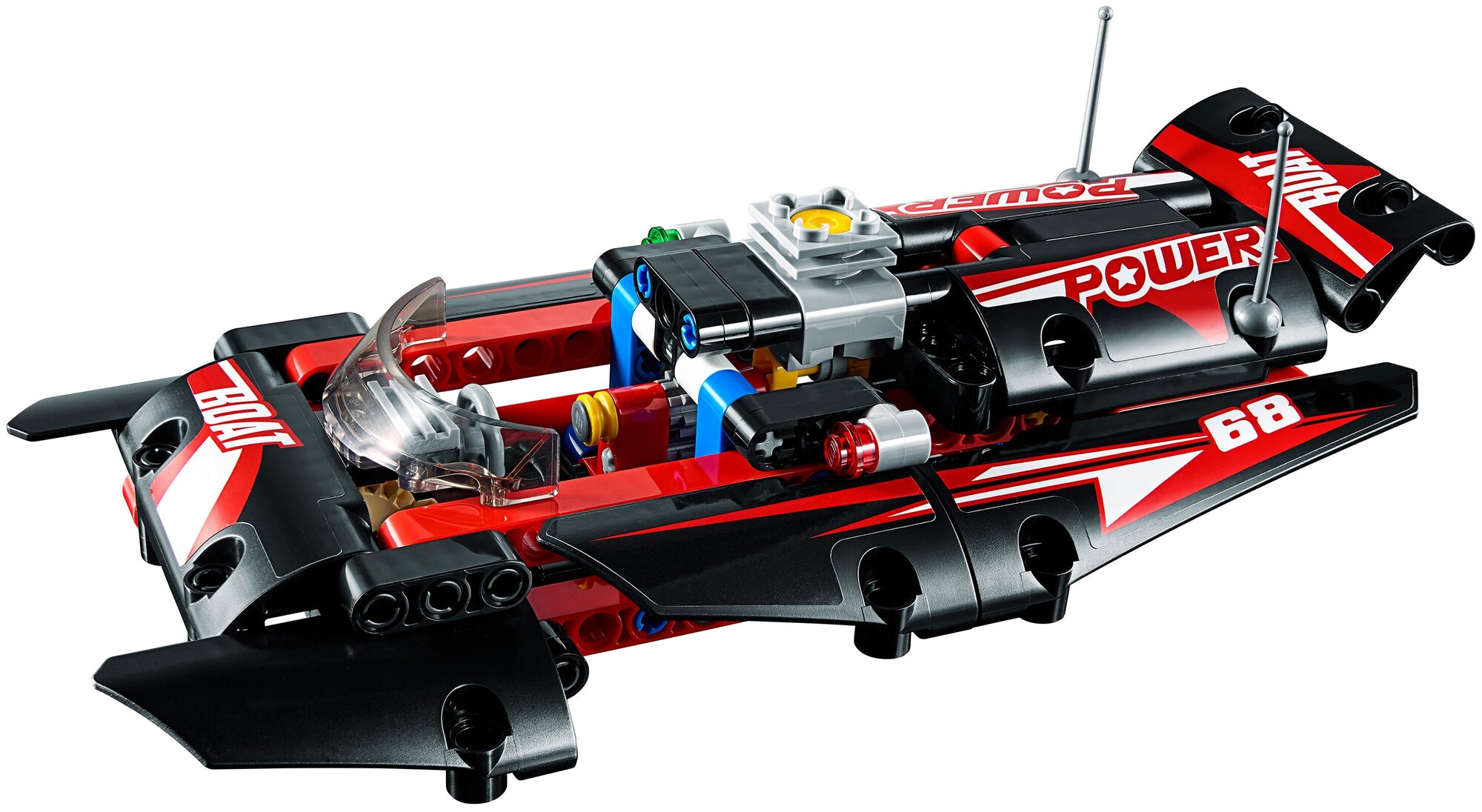 Lego Technic 42089 Моторная лодка Конструктор - фото №10