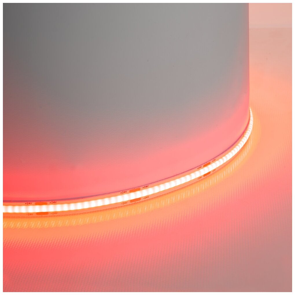 Светодиодная лента Feron 8W/m 320LED/m 2110SMD красный 5M LS530 / - фото №1