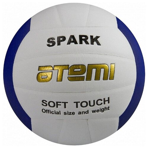 фото Волейбольный мяч atemi spark белый/синий