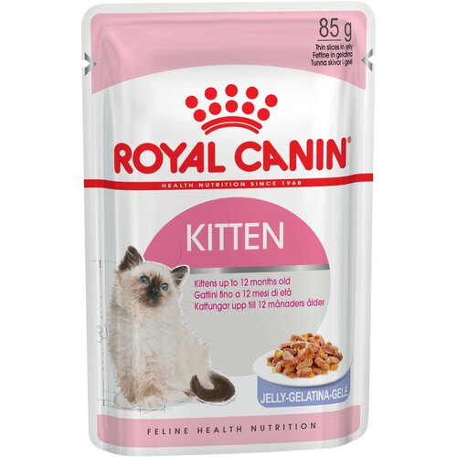 Влажный корм в желе Royal Canin Kitten Jelly (Киттен Желе) для котят до 12 месяцев, 24*0,085 г