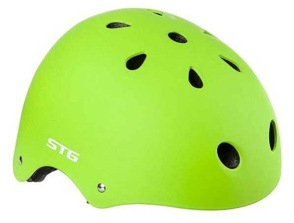 Шлем STG , модель MTV12, размер S(53-55)cm салатовый, с фикс застежкой. Х89043