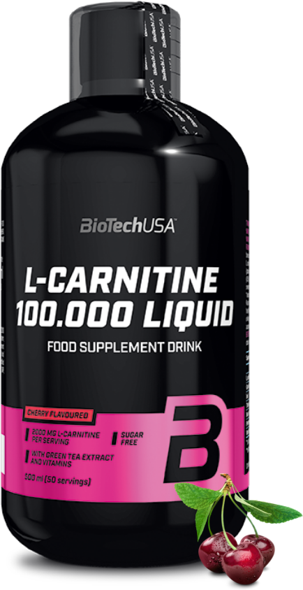 BioTechUSA L-Carnitine 100.000 мг. 500 мл., вишня