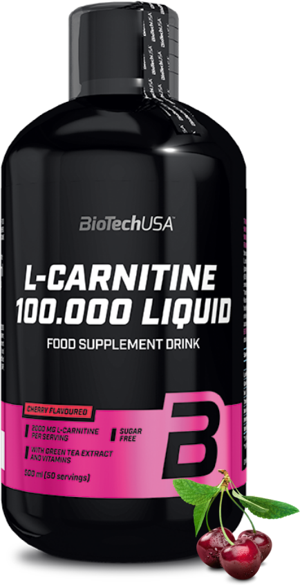 BioTechUSA L-Carnitine 100.000 мг. 500 мл, вишня