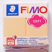 Полимерная глина Fimo Soft 8020-405 персик (peach) 56 г, цена за 1 шт.