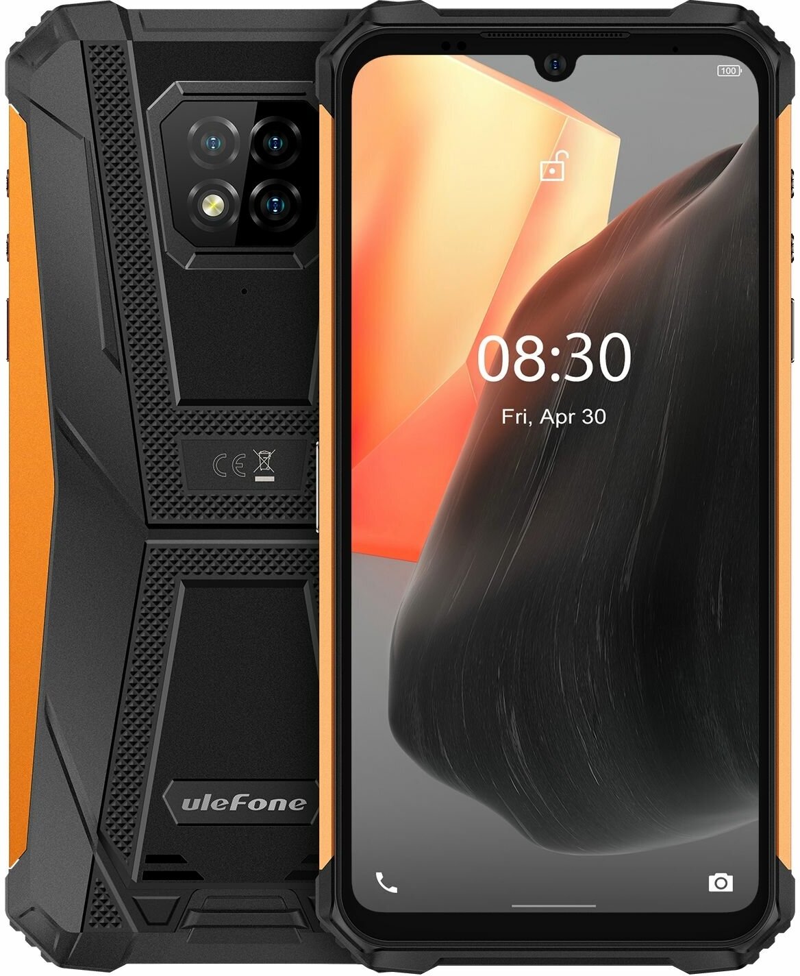 Смартфон Ulefone ARMOR 8 4/64 GB ORANGE IP68 Быстрая зарядка