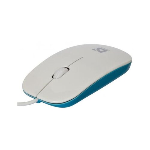 Мышь usb Defender 440 BO NetSprinter бело-голубая 28800₽