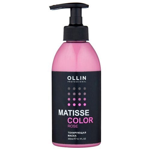 фото Маска OLLIN Professional Matisse Color Rose тонирующая, 300 мл