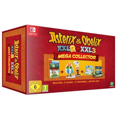 Игра Asterix and Obelix XXL 2 XXL 3 Мега коллекционное издание для Nintendo Switch картридж 11347₽