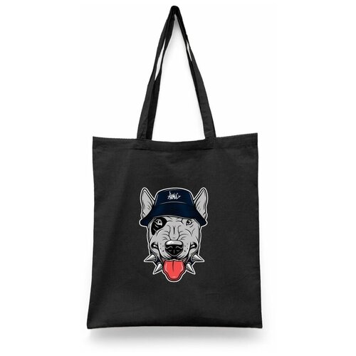 фото Сумка-шоппер унисекс каждому своё "рамиль/ramil/рэпер" белая