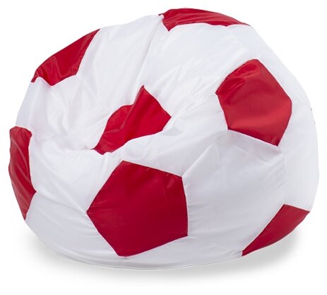 Комплект чехлов «Мяч», XL, оксфорд, Белый и красный
