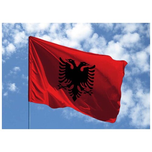 большой флаг албании Флаг Албании 70х105 см