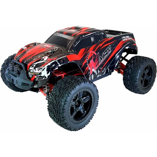 Радиоуправляемый монстр Remo Hobby MMAX Brushless UPGRADE 4WD 2.4G 1/10 RTR-RH1035UPG - Красный