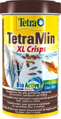 Корм Tetra TetraMin XL Crisps 500 мл, чипсы для всех видов крупных рыб - фотография № 1