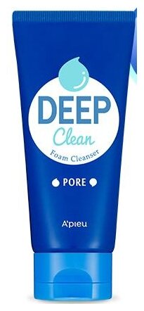 APIEU пенка для глубокого очищения Deep Clean Foam Cleanser Pore, 130 мл, 130 г