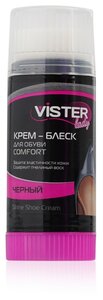 Фото Vister Крем-блеск для обуви Lady Comfort черный