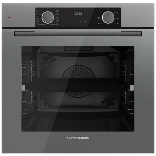 Духовой шкаф электрический KUPPERSBERG HF 610 GR графит диспл телескоп 6136200₽