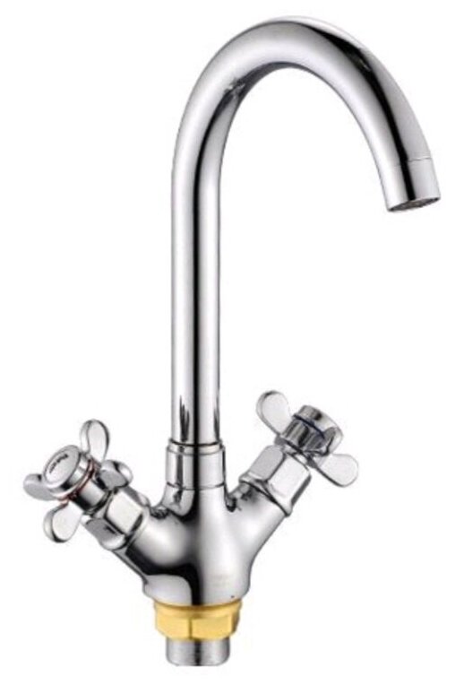 Смеситель для кухни с высоким поворотным изливом Potato/ кран на кухню