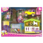 Игровой набор M&C Toy Centre Paula Игры на свежем воздухе, 10 см, MC23301 - изображение