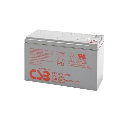 Аккумуляторная батарея CSB XTV 1272 12В 7.2 А·ч