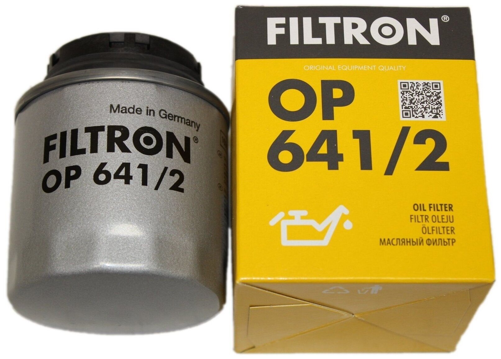 Масляный фильтр FILTRON OP 641/2 - фотография № 5