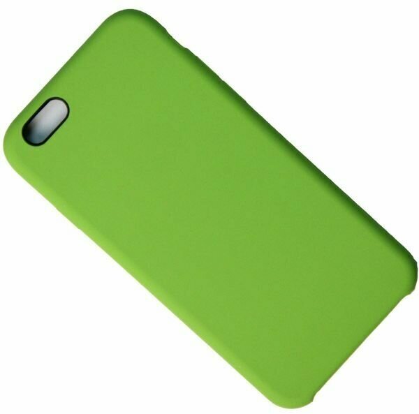 Чехол для iPhone 6, iPhone 6s силиконовый Soft Touch <зеленый>
