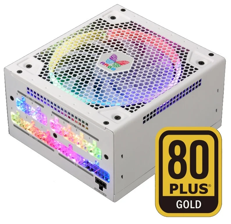 Блок питания Super Flower 850W LEADEX III Gold ARGB White SF-850F14RG