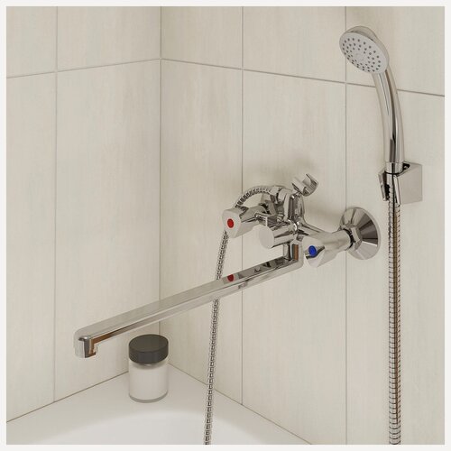 Изображение товара Смеситель для ванны с длинным изливом Milardo Тринг (Tring) TRISBL2M10