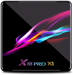 Медиаплеер DGMedia X88 PRO X3 4/64 Gb, черный