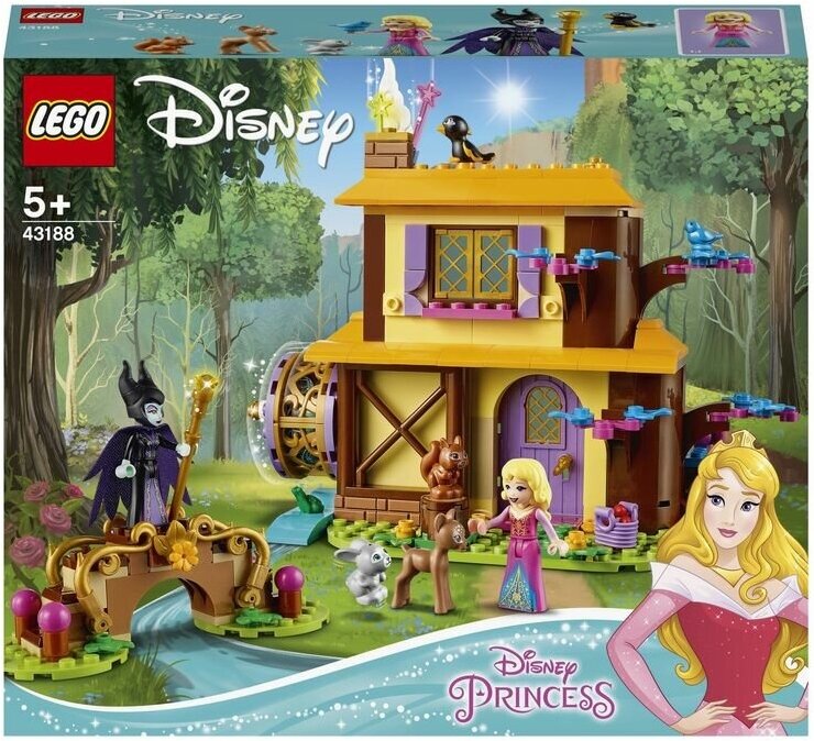 LEGO Disney Princess Конструктор Лесной домик Спящей красавицы, 43188