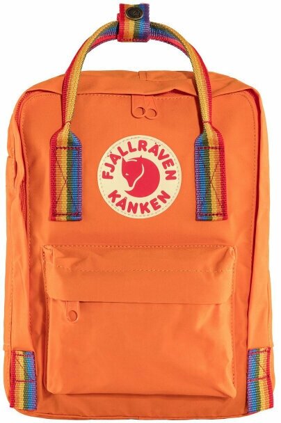 Рюкзак Fjallraven Kanken Rainbow Mini 212-907 (Burnt Orange)