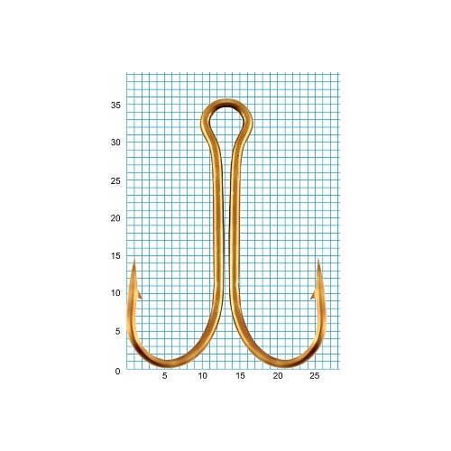 фото Крючок двойной swd "scorpion" double, №2/0 br (30 штук) siweida