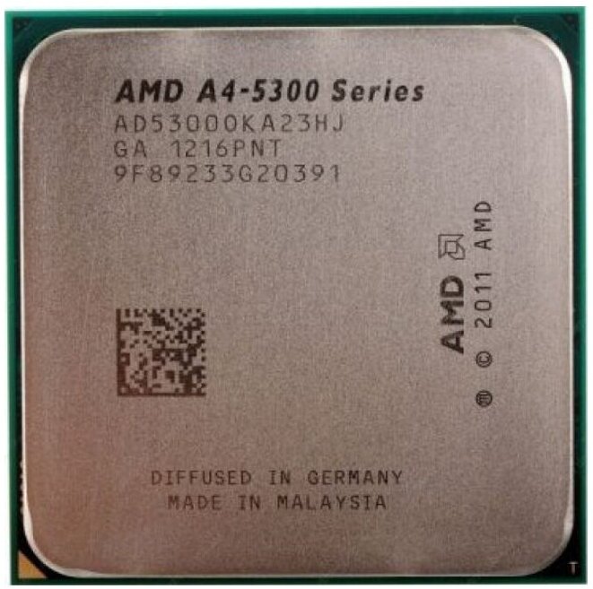 Процессор AMD A4-5300 FM2 2 x 3400 МГц