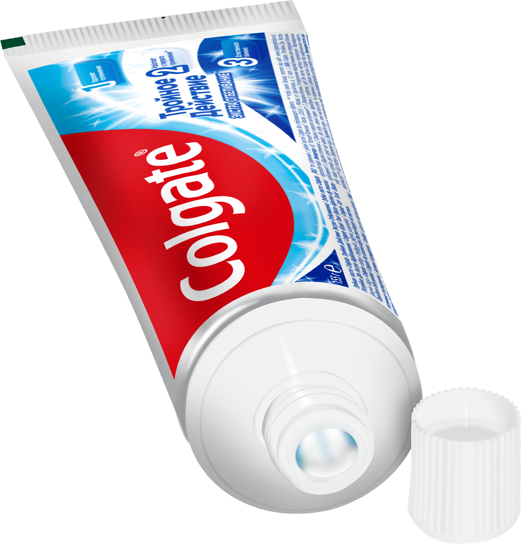 Зубная паста Colgate Тройное действие Экстра отбеливание 100мл - фото №5