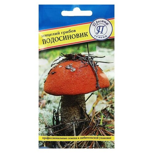 Мицелий грибов Престиж Семена подосиновик 50 мл мицелий грибов подосиновик 60мл