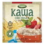 Радово Каша без варки овсяная с клубникой, 35 г - изображение