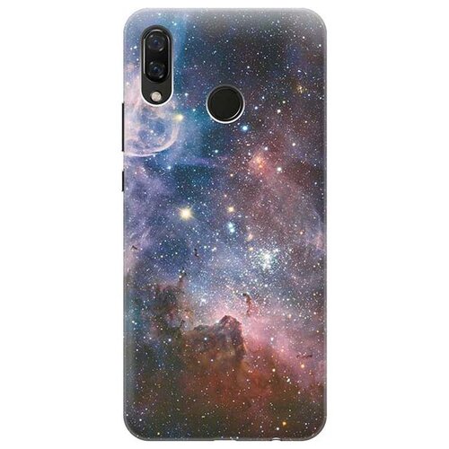 фото Re:pa чехол - накладка artcolor для huawei nova 3 с принтом "космос"