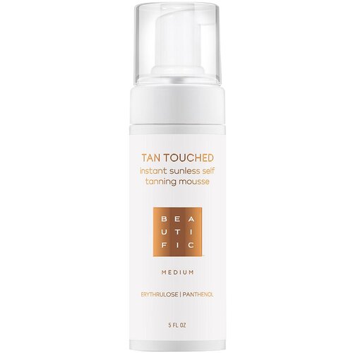 BEAUTIFIC Мусс для тела тонирующий Tan Touch в оттенке medium, 150 мл