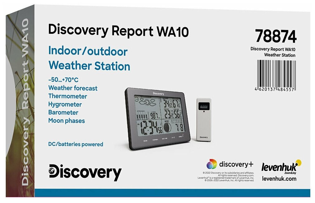 Метеостанция Discovery Report WA10 - фотография № 7