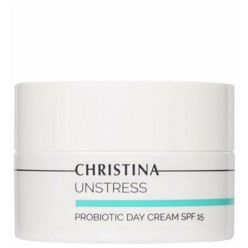 Christina Unstress Probiotic Day Cream SPF 15 - Дневной крем с пробиотическим действием SPF 15 50 мл