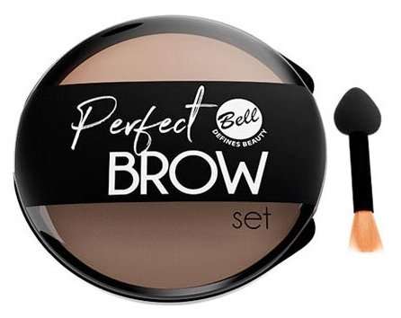 Набор для бровей `BELL` PERFECT BROW SET тон 01