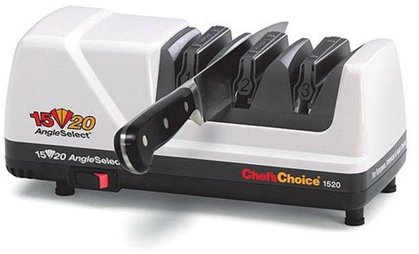 Электрическая точилка Chef's Choice CC1520W, с алмазным покрытием, белый - фотография № 8