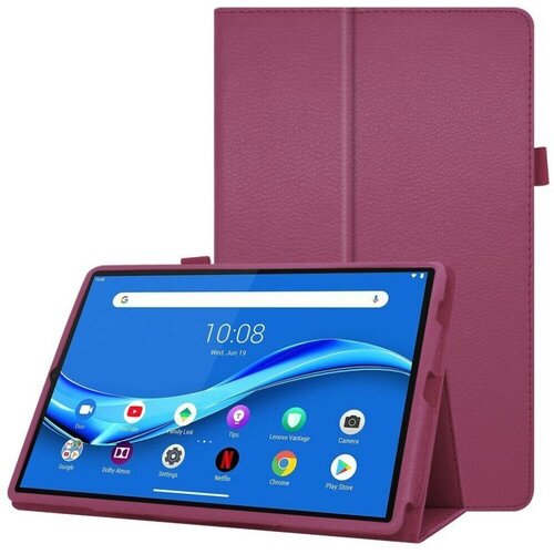 дизайнерский силиконовый чехол для lenovo tab m10 hd gen 2 энергия красоты Чехол для Lenovo Tab M10 HD, Tab M10 HD Gen 2, TB-X306 (фиолетовый)