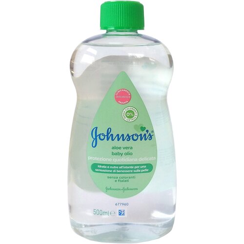 Johnsons Baby Масло детское Aloe Vera, 500 мл в уп, 1 уп